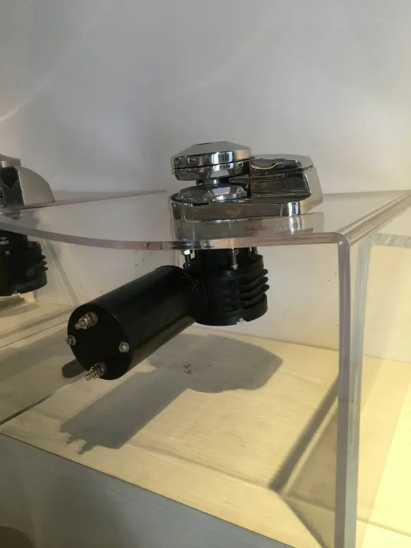 Cabrestante de anclaje para barco marino de alta velocidad, resistente, 12V, 600W, adecuado para barcos de 20 pies a 35 pies C612