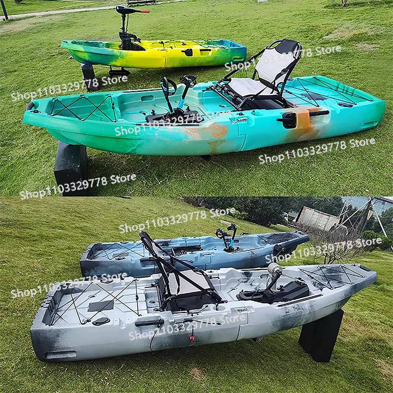 KAYAK Modular de HDPE INFLABLE eléctrico/accionado por PEDAL