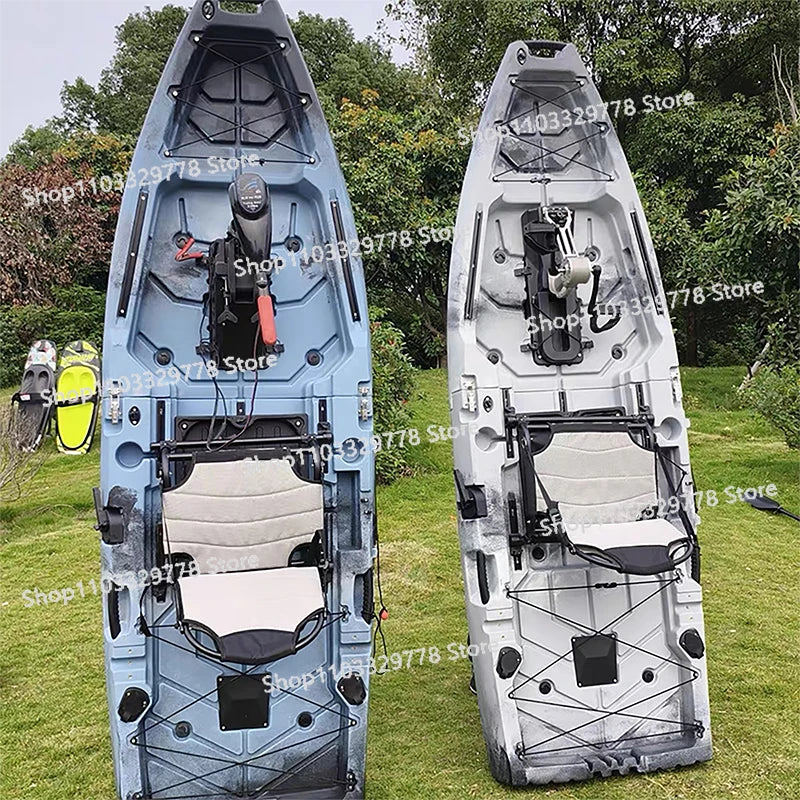 KAYAK Modular de HDPE INFLABLE eléctrico/accionado por PEDAL