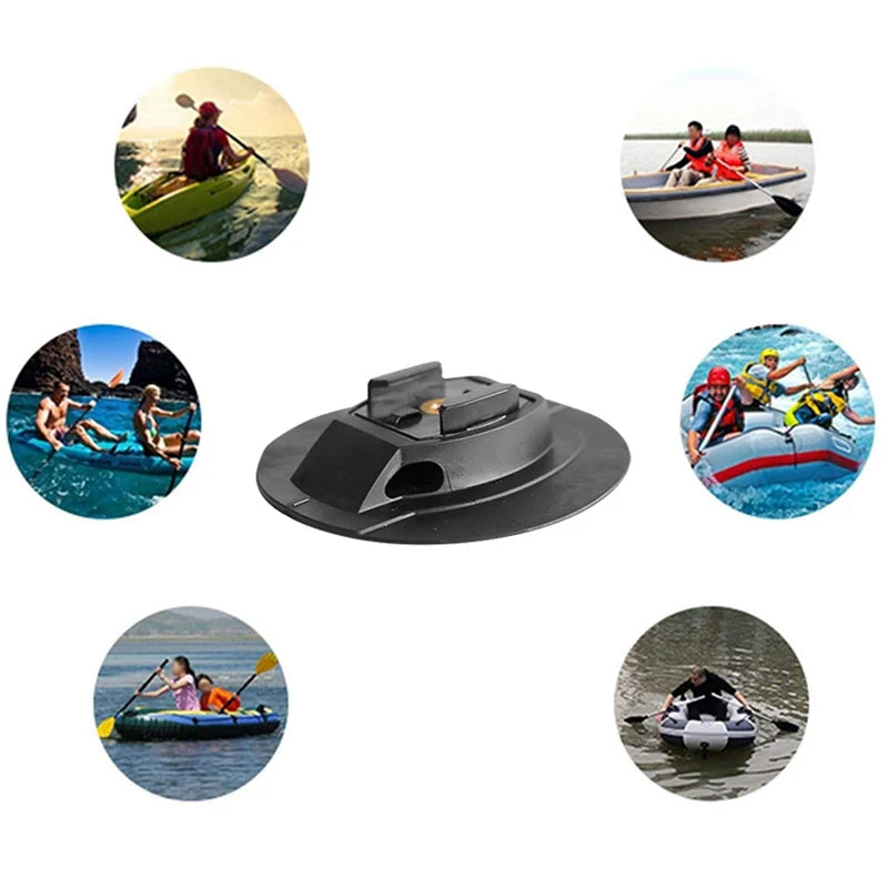 Soporte de montaje para cámara de Kayak y tabla de surf, soporte fijo para cámara de tabla de surf de PVC, Base de montaje para cámara de tabla de surf SUP, accesorios para exteriores