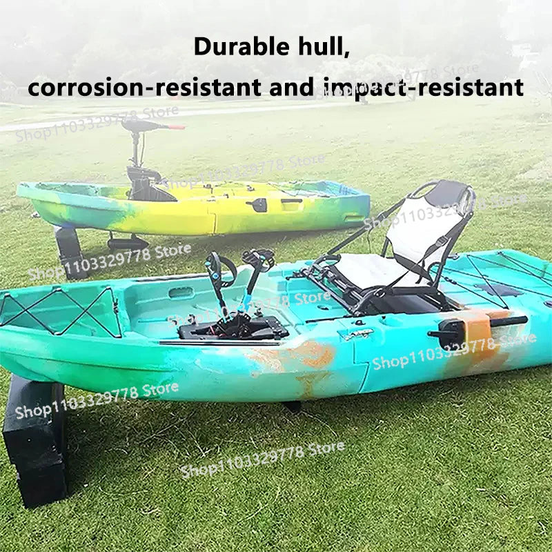 KAYAK Modular de HDPE INFLABLE eléctrico/accionado por PEDAL