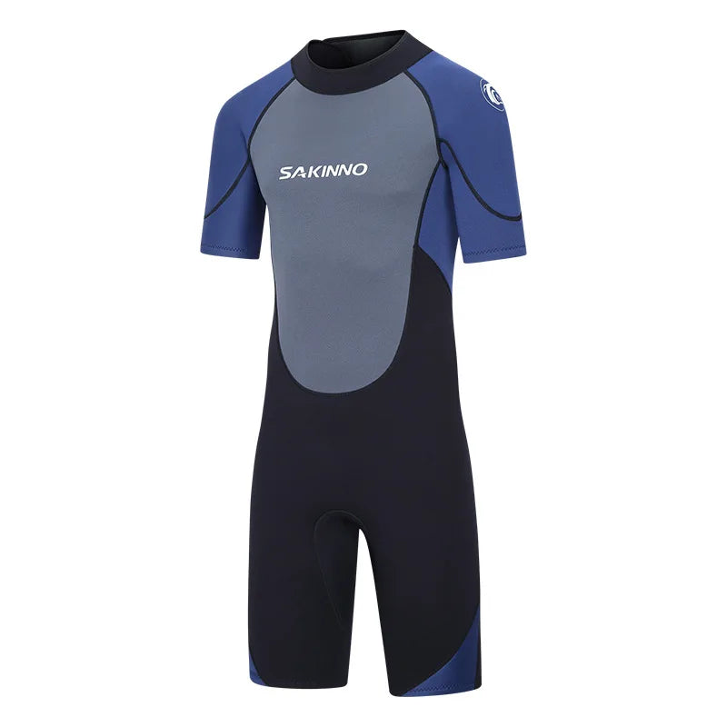 Traje de neopreno hombre 2/3mm para snorkel, buceo y deportes acuáticos