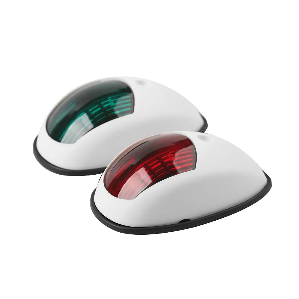 Luz de navegación para yates Luz LED impermeable con sonido marino Luz de navegación Luz marina roja y verde 12V 24V 2 uds