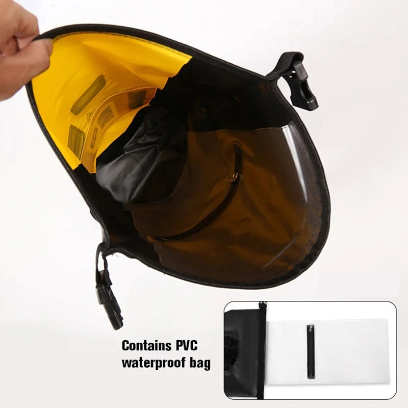 Mochila seca impermeable 25L/30L Scione – Trekking, rafting y natación