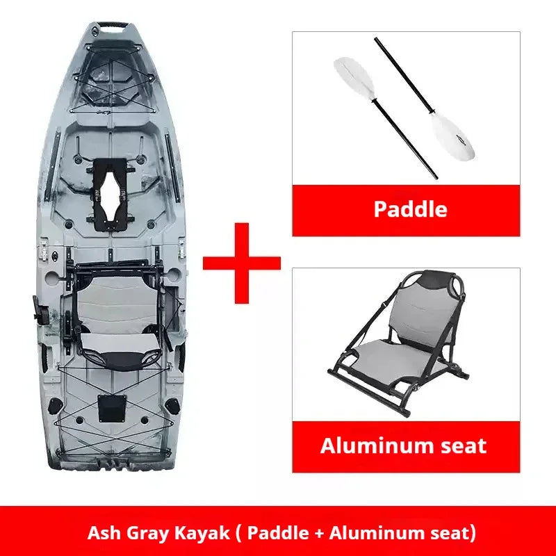KAYAK Modular de HDPE INFLABLE eléctrico/accionado por PEDAL