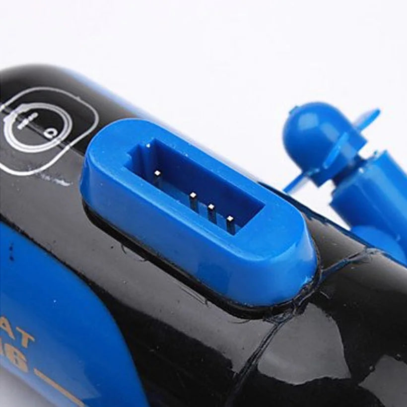 Mini submarino teledirigido con luz LED, barco de Radio Control, carga impermeable, submarino alimentado por energía Nuclear, modelo de regalo, juguetes para niños, nuevo