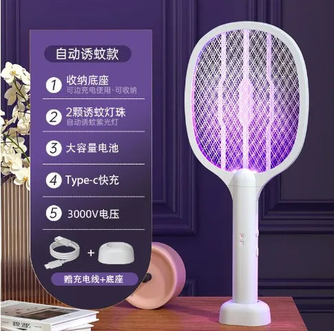 Lámpara antimosquitos de descarga eléctrica USB