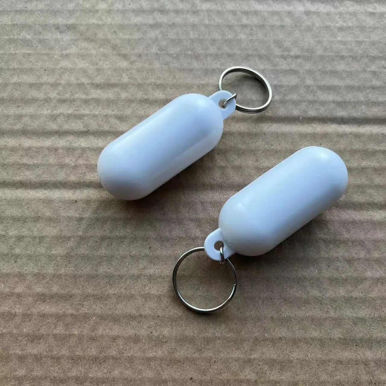 2 uds llavero para Kayak flotador Surf flotante no hundido colgante anillo de bloqueo marcadores de playa amarillo yate barco inflable accesorios Edc