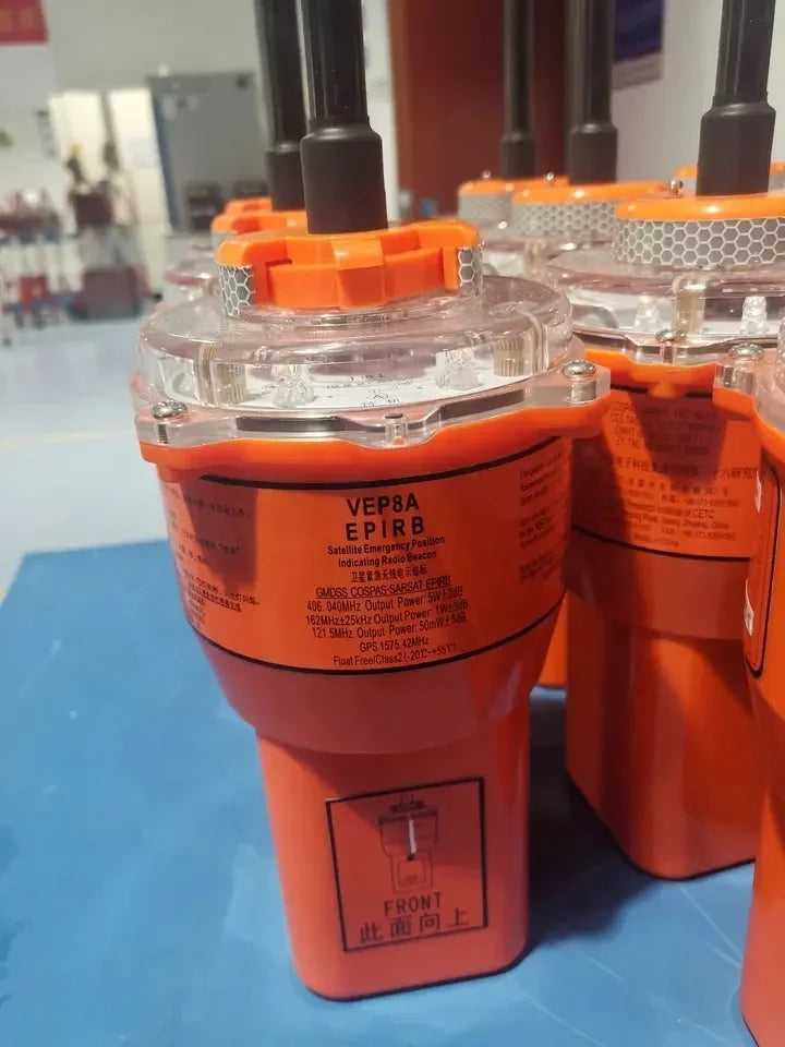 Baliza de Emergencia EPIRB VEP8 – JUVI | Alta Precisión y Autonomía Extendida