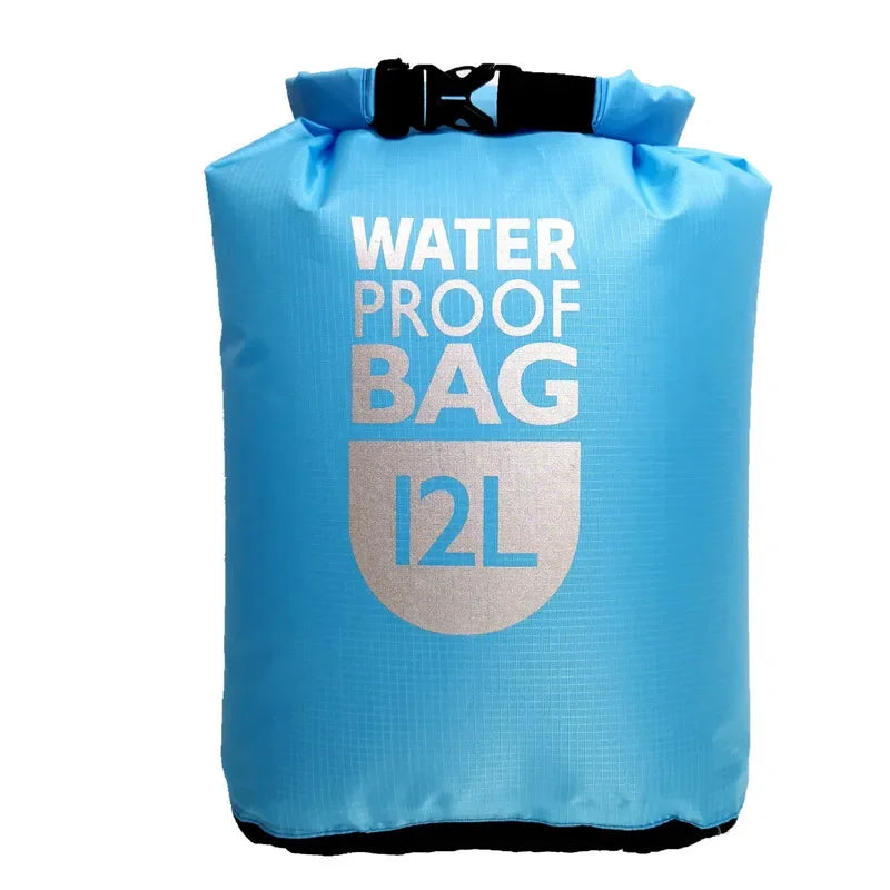 Bolsa seca impermeable Moonbiffy 6L/12L/24L – Kayak, trekking y playa