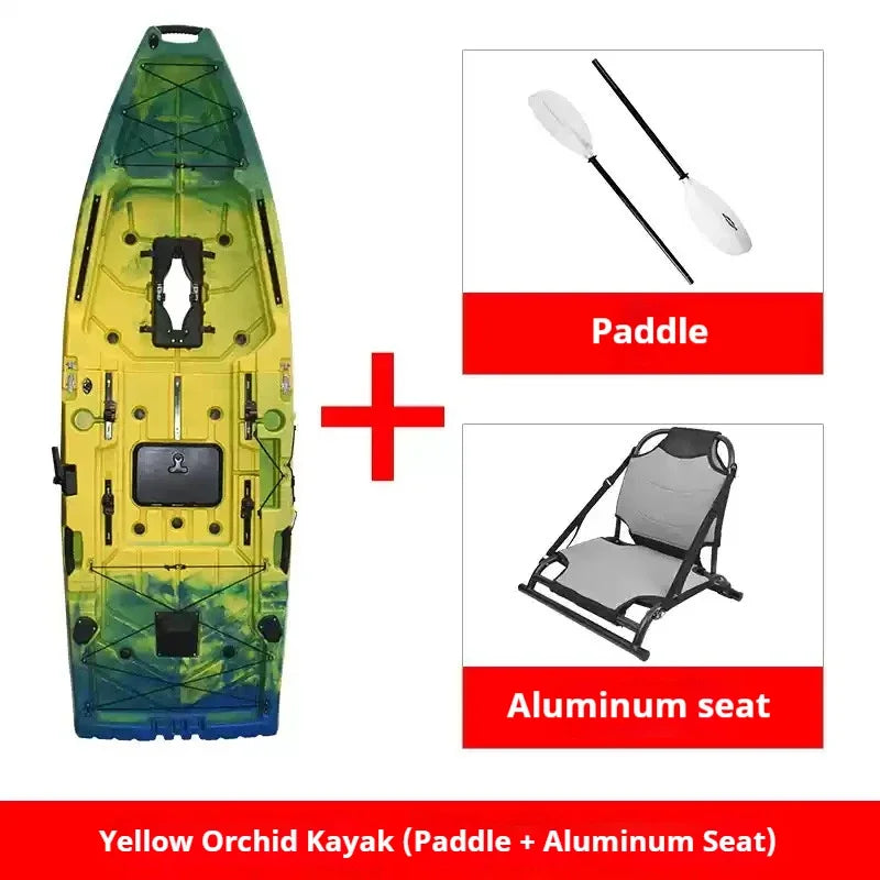 KAYAK Modular de HDPE INFLABLE eléctrico/accionado por PEDAL