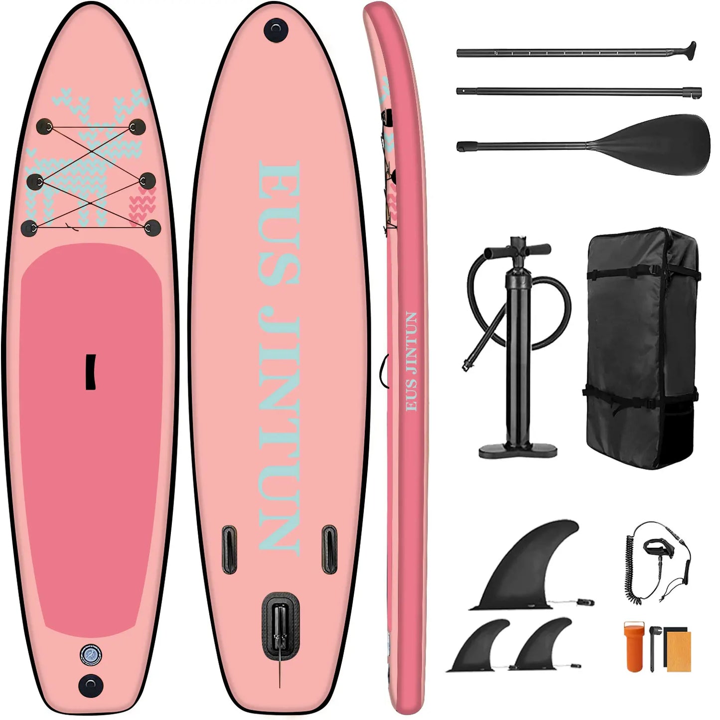 Tabla de paddle PREMIUM PARA YOGA ACUÁTICO – Doble cámara, SUP, Portátil – MODELO W-16