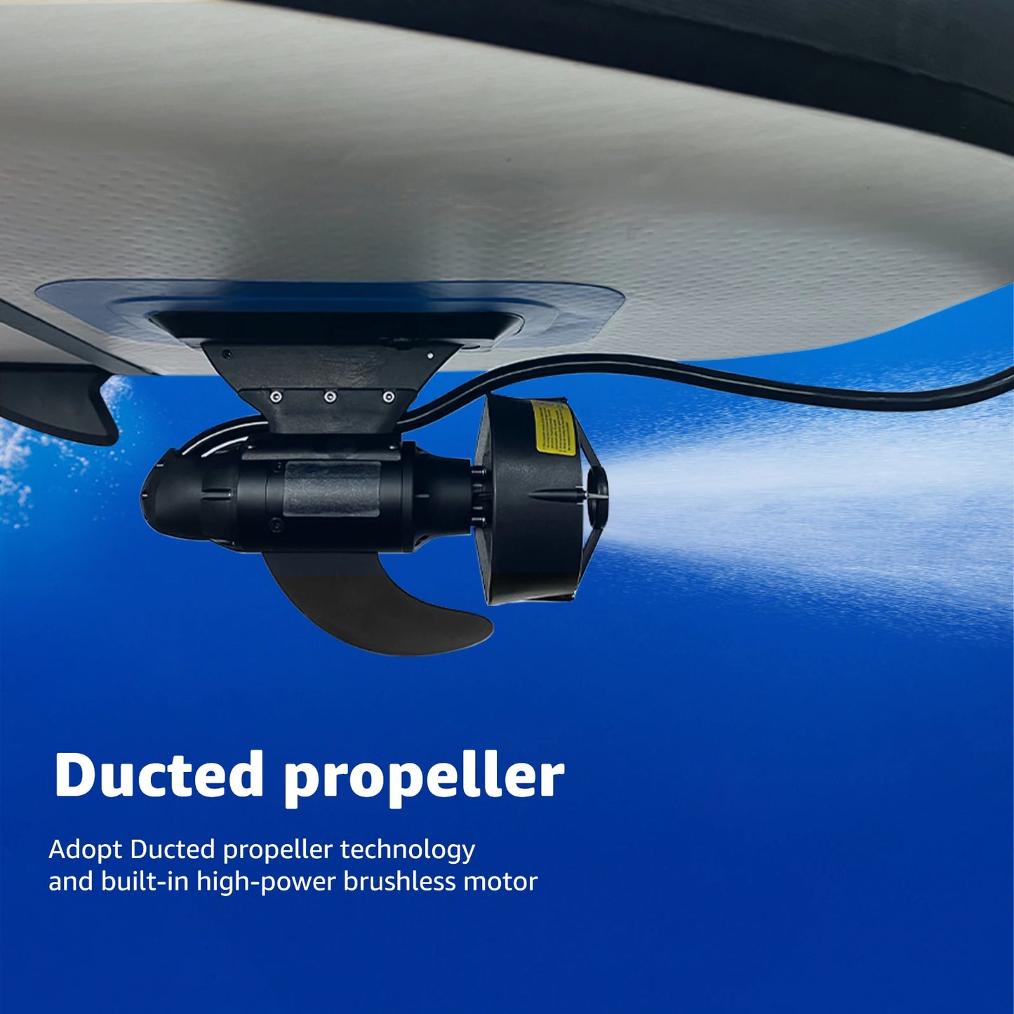 Aleta eléctrica subacuática Kedean 380 W/600 W – Motor brushless para SUP, surf y kayak