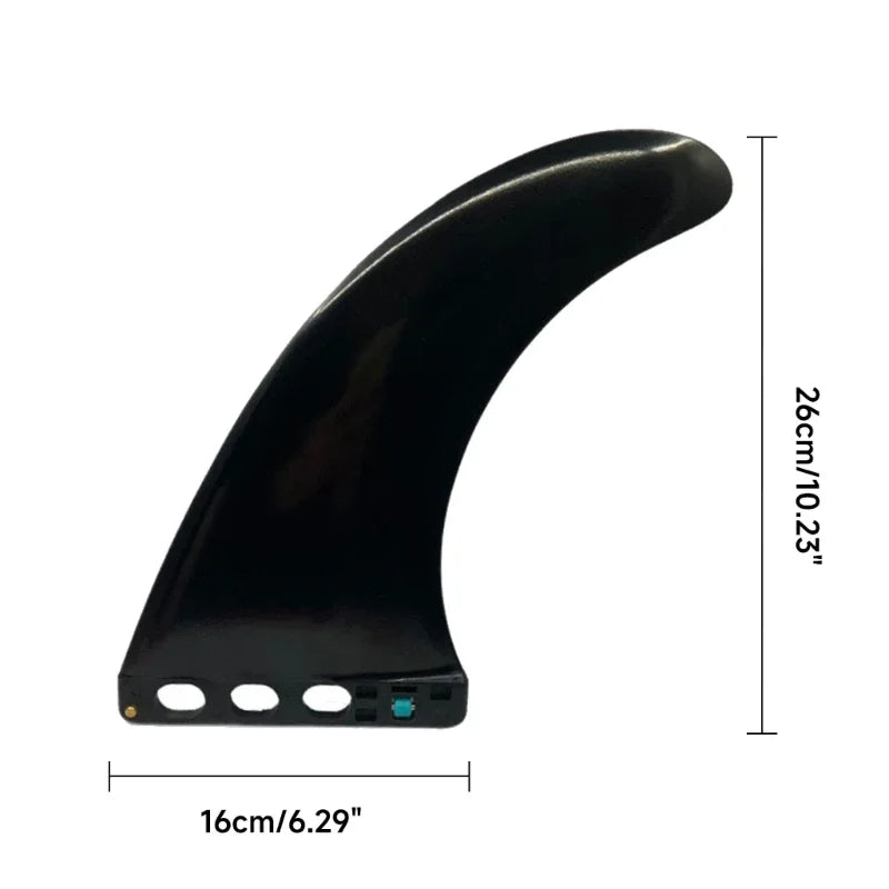 Aletas redondas universales de 9 pulgadas para tablas de surf y SUP – PVC reforzado