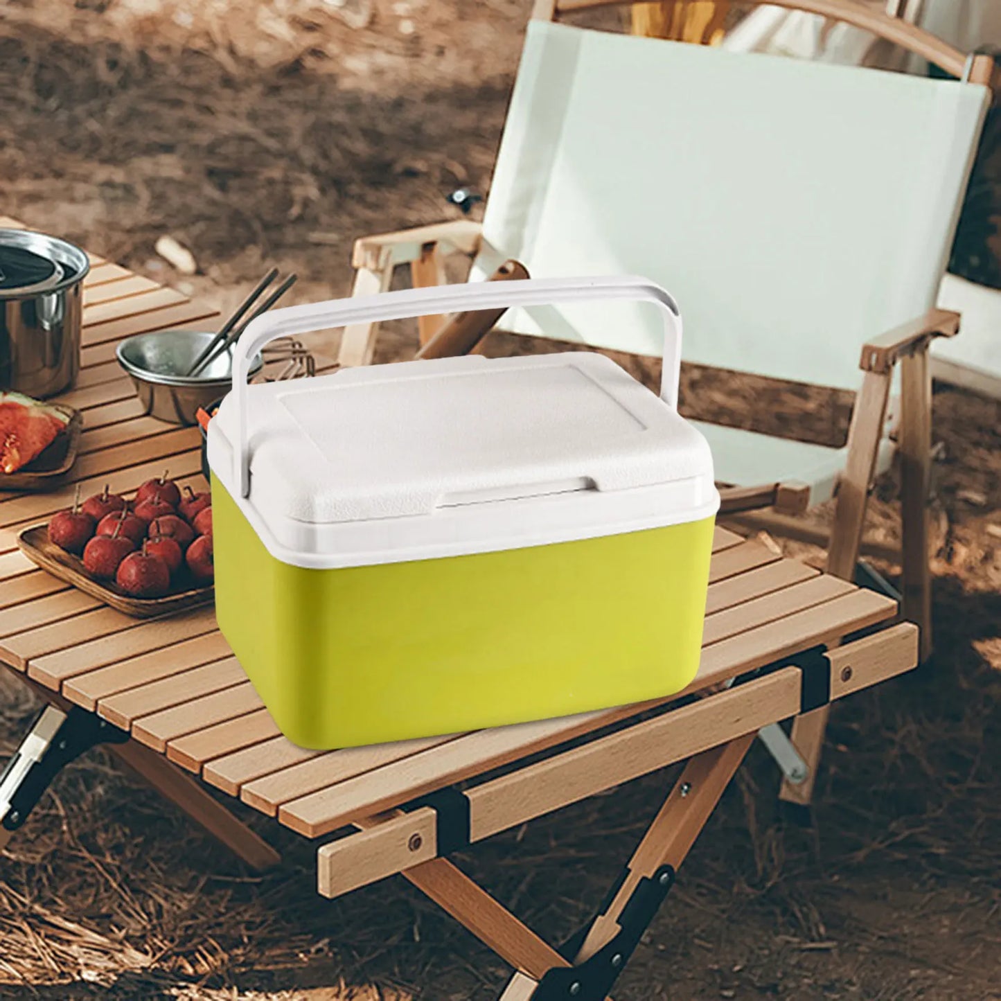 Caja enfriadora para refrigerador de coche, portabebés Personal, refrigerador para conservación del frío/calor, cofre de hielo, pequeño y duro para barco, fiesta, barbacoa