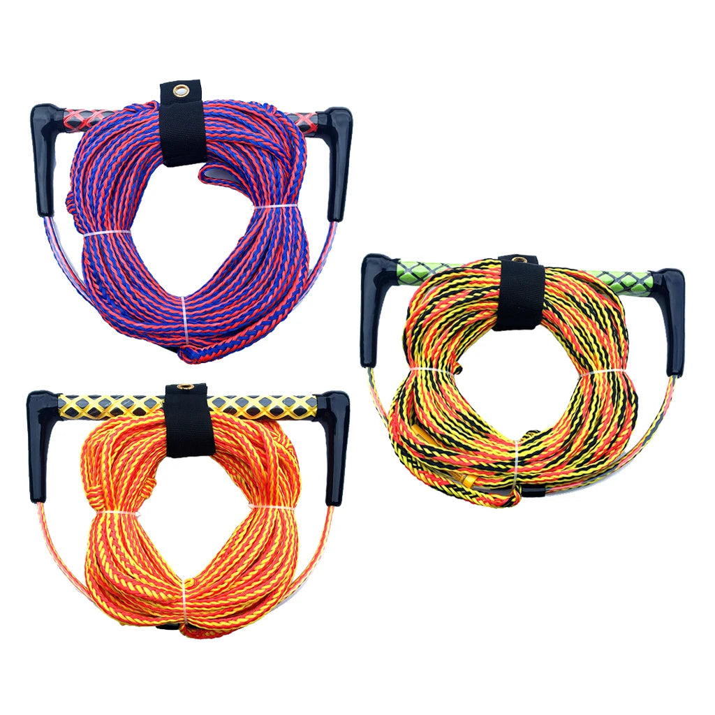 Cuerda para esquí acuático y wakeboard con mango flotante – 18m / 23m