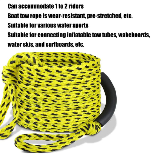 Cuerda flotante segura profesional, equipo de remolque inflable para canotaje, esquí, Wakeboarding, rodillera, accesorios para deportes acuáticos