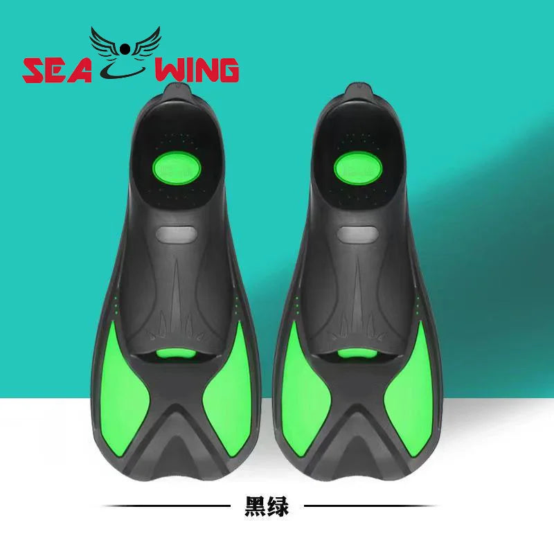 Aletas de entrenamiento de natación para adultos – Silicona multicolor