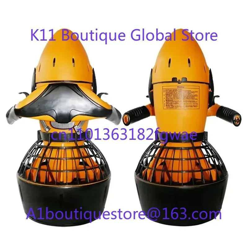 Patinete eléctrico subacuático para mar, hélice de velocidad para buceo, snorkel, piscina, equipo de propulsor para buceo, fiesta acuática