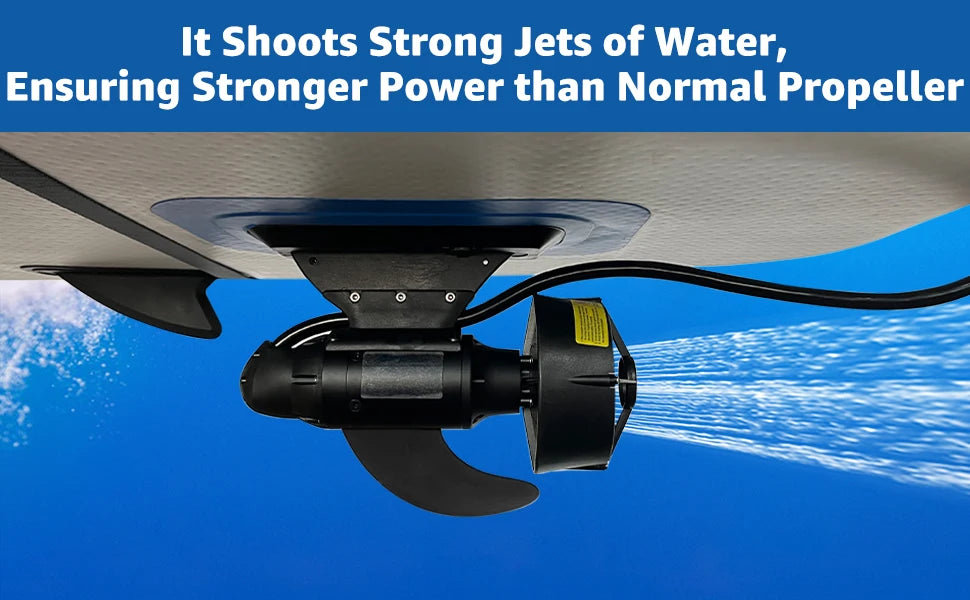 KEDEAN-prozador subacuático, Motor de aleta eléctrica para pesca, tabla de Paddle SUP, tabla de surf, aleta de potencia, Control remoto, propulsor de Kayak motor kayak eléctrico