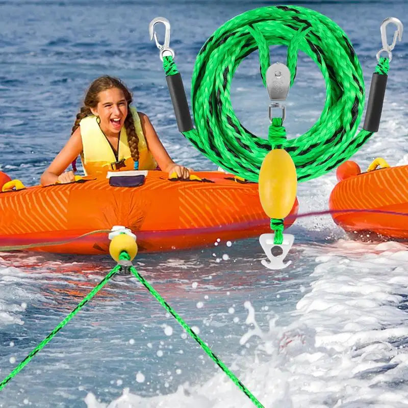 ARNÉS DE REMOLQUE PARA DEPORTES ACUÁTICOS – RESISTENCIA Y SEGURIDAD PARA 4 PERSONAS