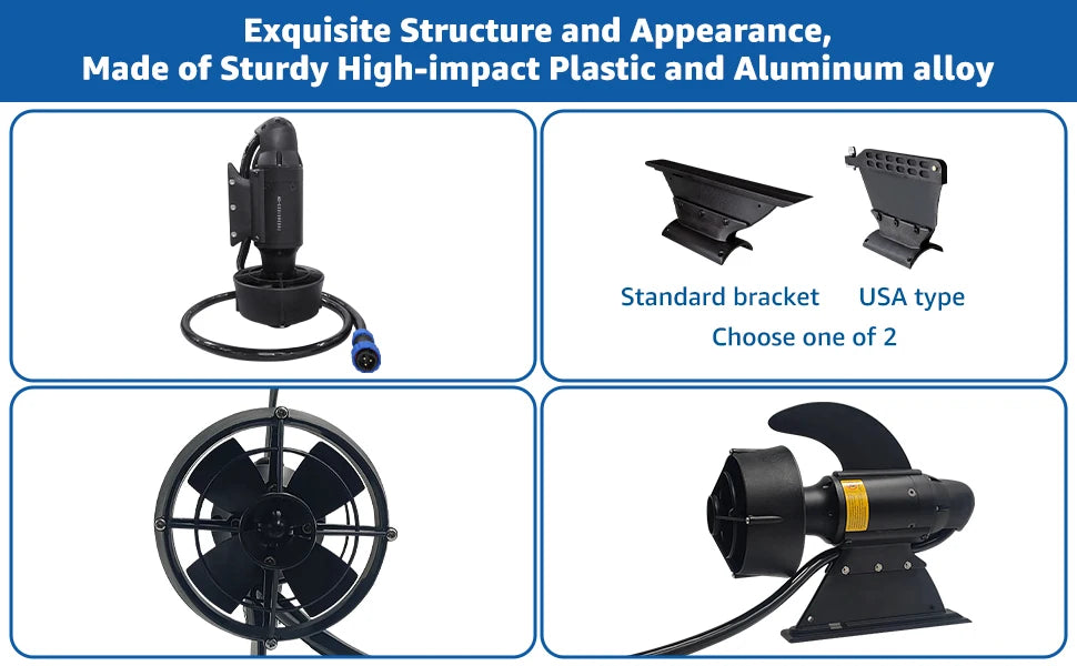 KEDEAN-prozador subacuático, Motor de aleta eléctrica para pesca, tabla de Paddle SUP, tabla de surf, aleta de potencia, Control remoto, propulsor de Kayak motor kayak eléctrico