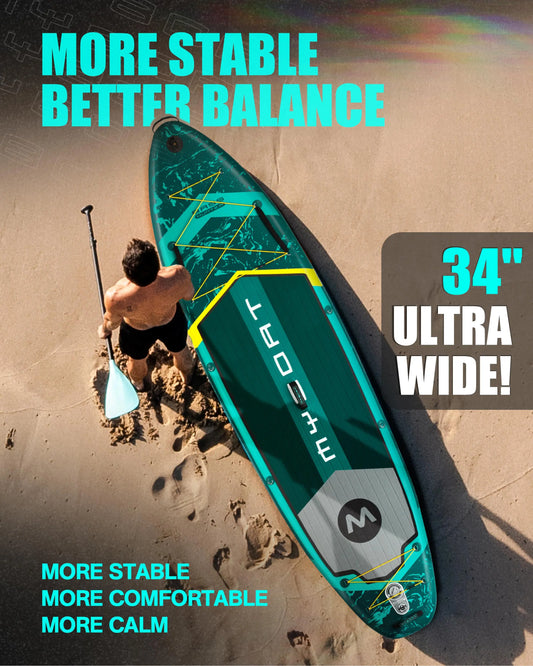 SUP Premium Inflable Allround — 11’6" de Potencia y Estabilidad