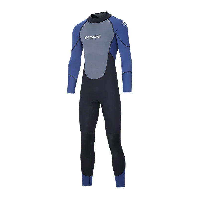 Traje de neopreno hombre 2/3mm para snorkel, buceo y deportes acuáticos