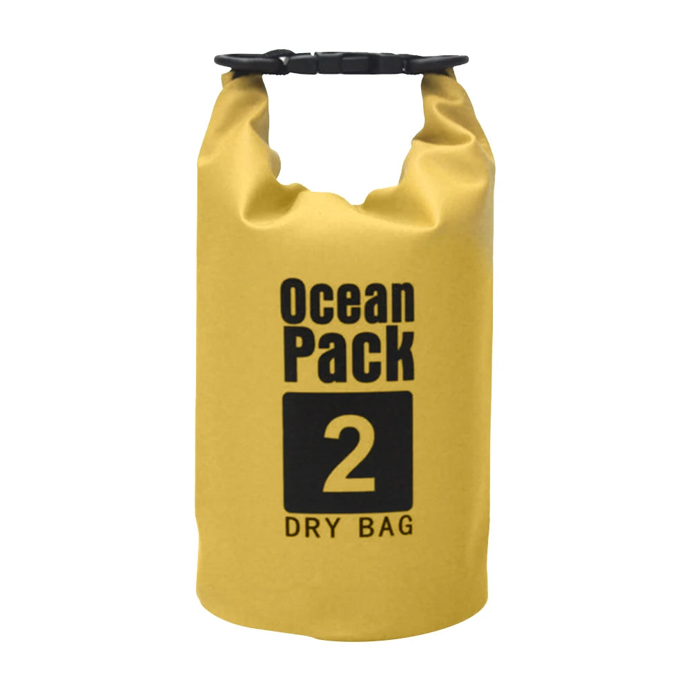 Bolsa seca impermeable 2L–15L para playa, kayak, trekking y natación