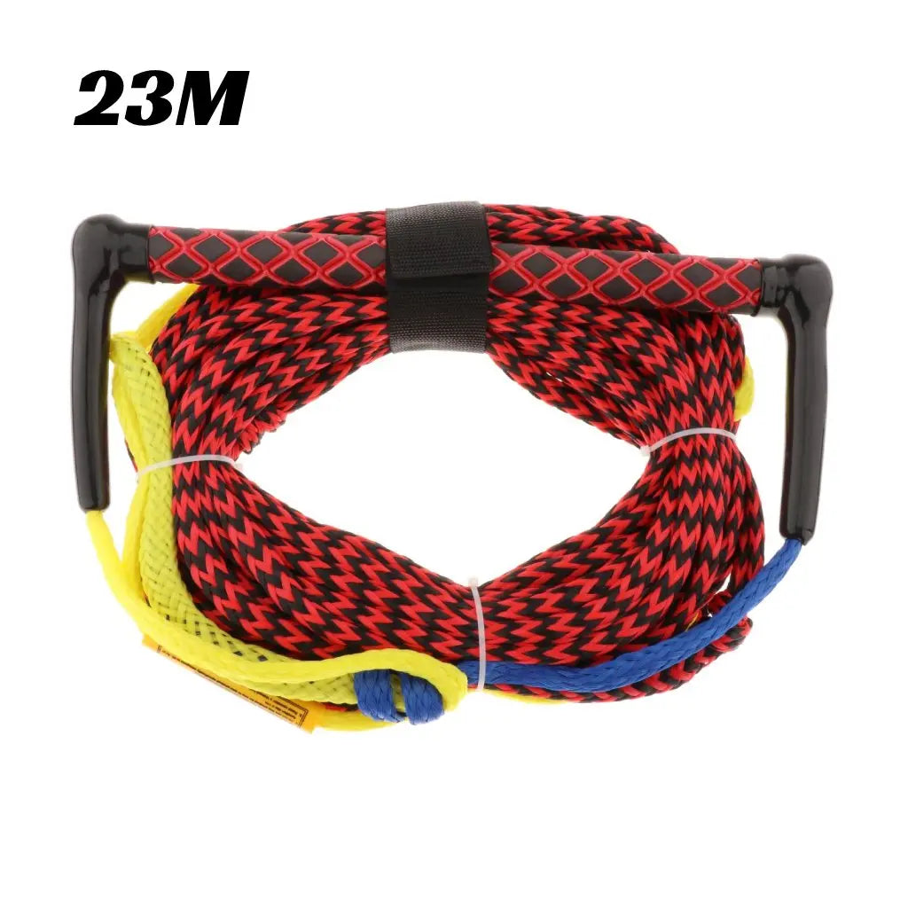 Cuerda para esquí acuático y wakeboard con mango flotante – 18m / 23m
