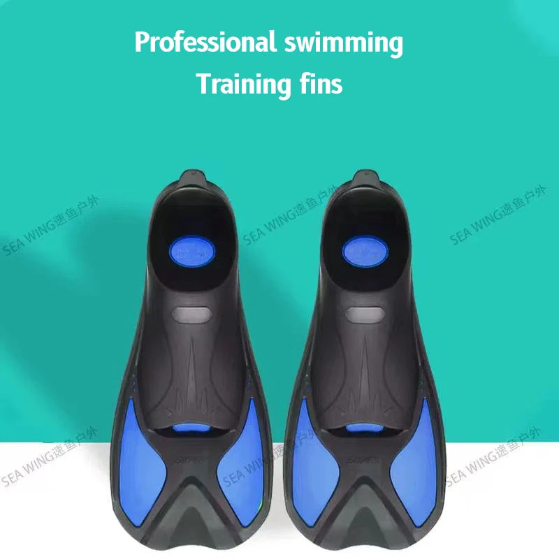 Aletas de entrenamiento de natación para adultos – Silicona multicolor