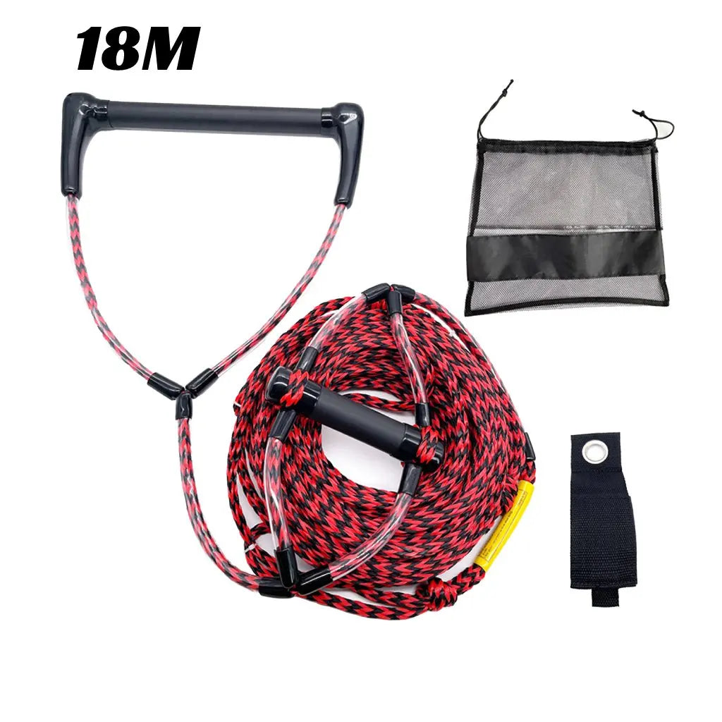Cuerda para esquí acuático y wakeboard con mango flotante – 18m / 23m