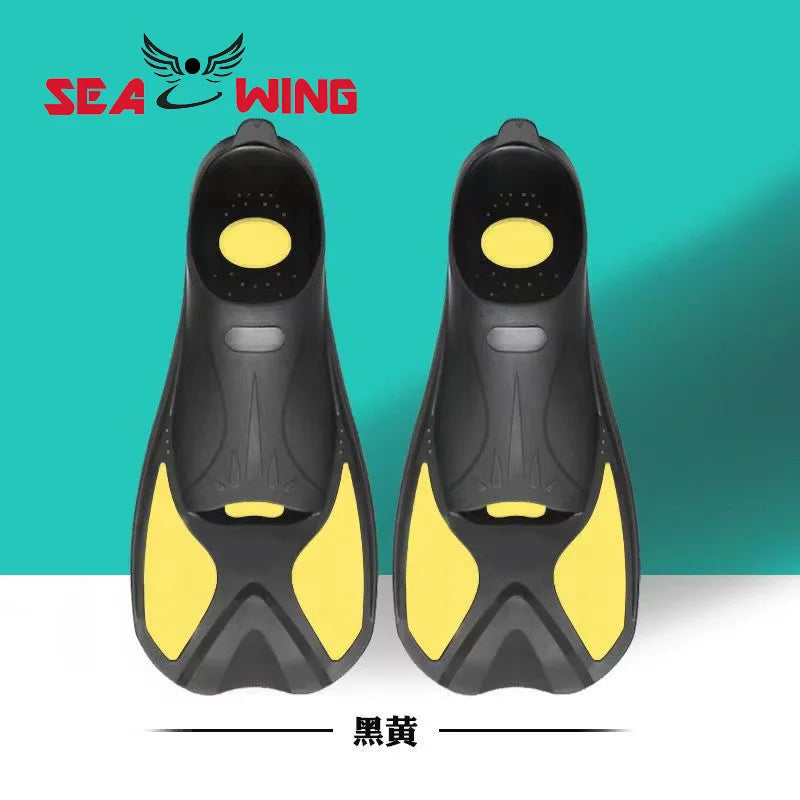 Aletas de entrenamiento de natación para adultos – Silicona multicolor