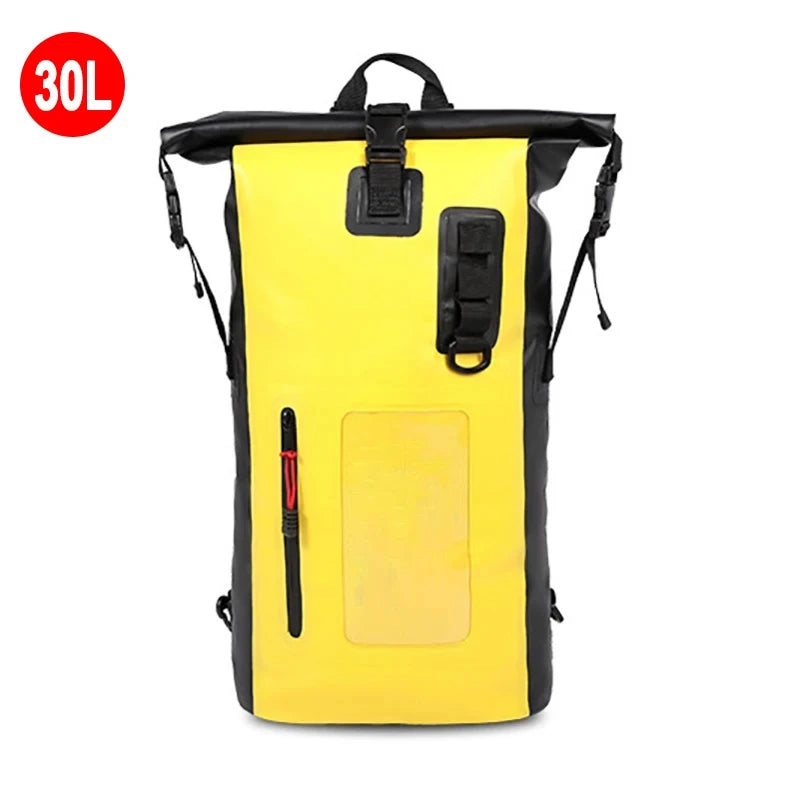 Mochila seca impermeable 25L/30L Scione – Trekking, rafting y natación