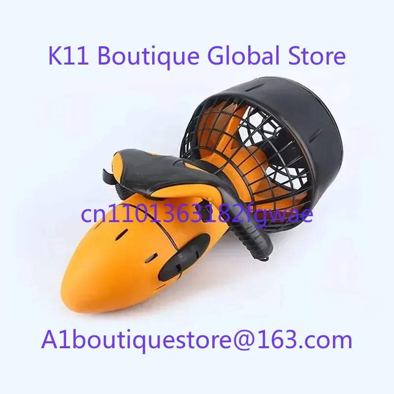 Patinete eléctrico subacuático para mar, hélice de velocidad para buceo, snorkel, piscina, equipo de propulsor para buceo, fiesta acuática