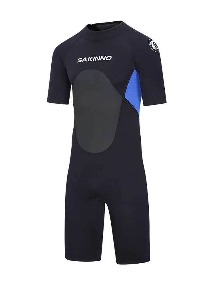Traje de neopreno hombre 2/3mm para snorkel, buceo y deportes acuáticos
