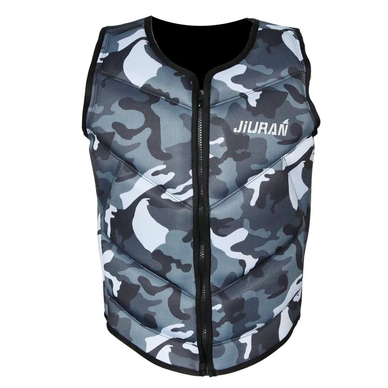 Chaleco de Pesca Camuflado Verano – Ligero, Transpirable y Flotante